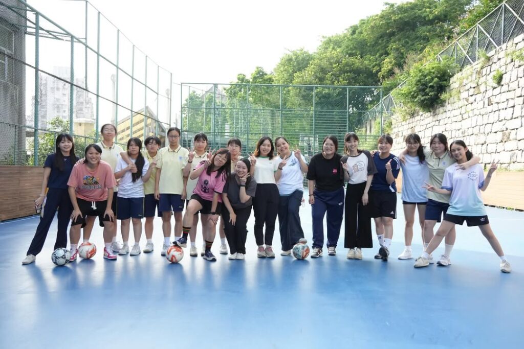 利瑪竇女足首秀奪碟賽第四